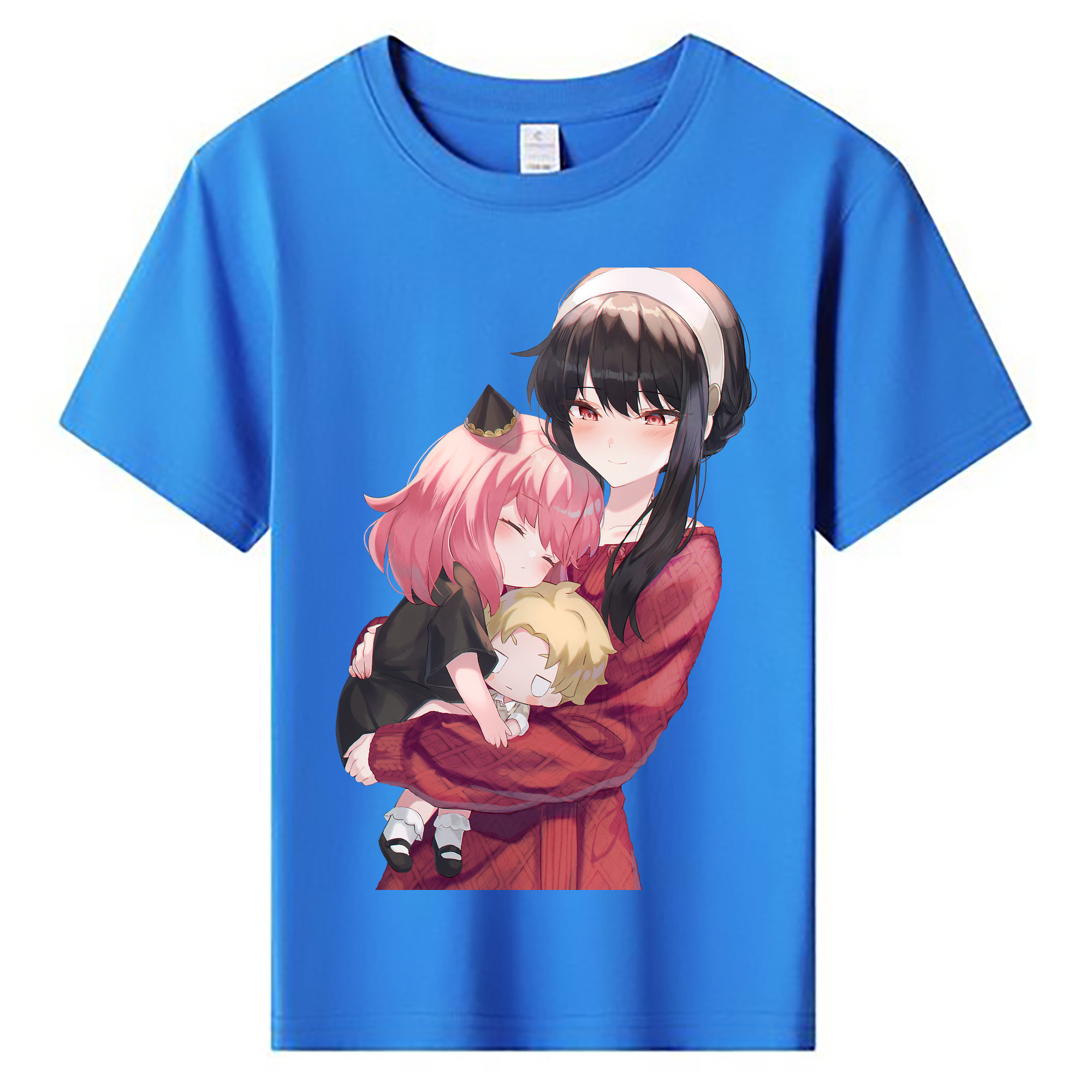 （画像用） SPY×FAMILY间谍家家酒 綿100％キッズTシャツ（フロントプリント）